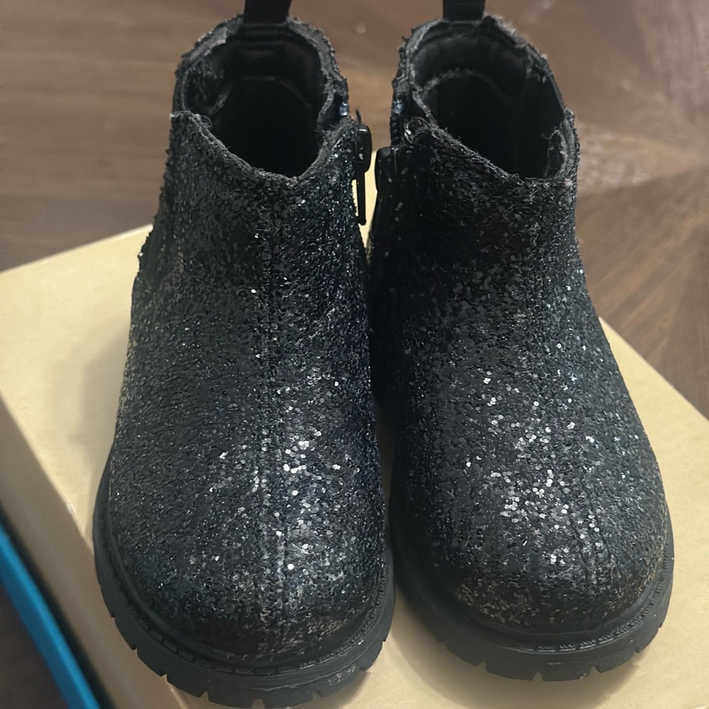 Carter's Sparkly Black Kids Boots